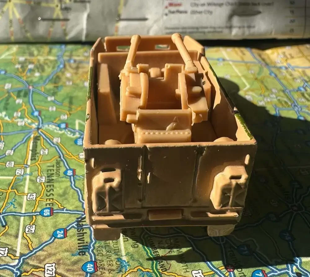 VINTAGE 1974 Hot Wheels Rrrumblers Gun Bucket Military Half-Track Tank Vehicle